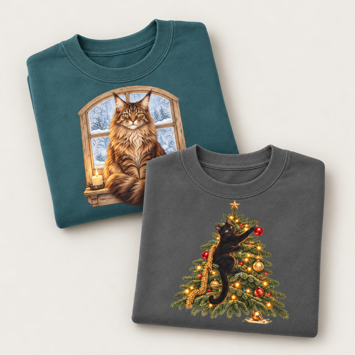 Cats — garment-dyed Comfort Colors, The Known Pack