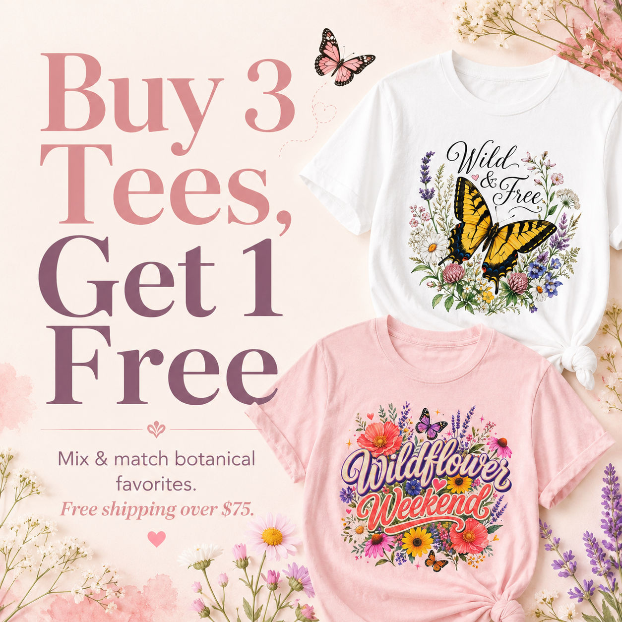 Butterfly & Botanical