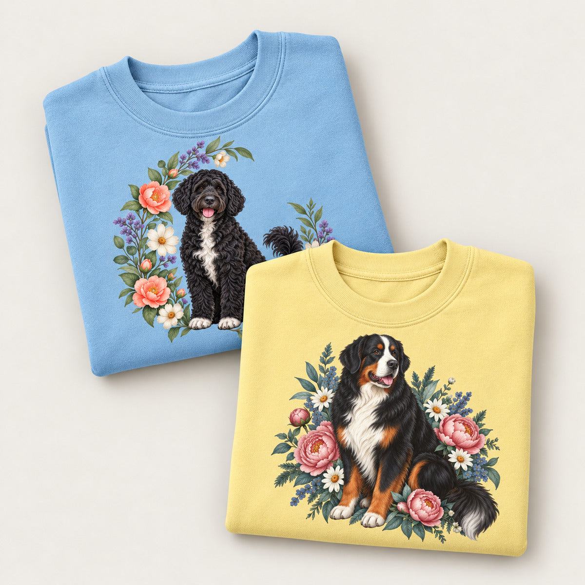 Breeds — garment-dyed Comfort Colors sweatshirts, The Known Pack
