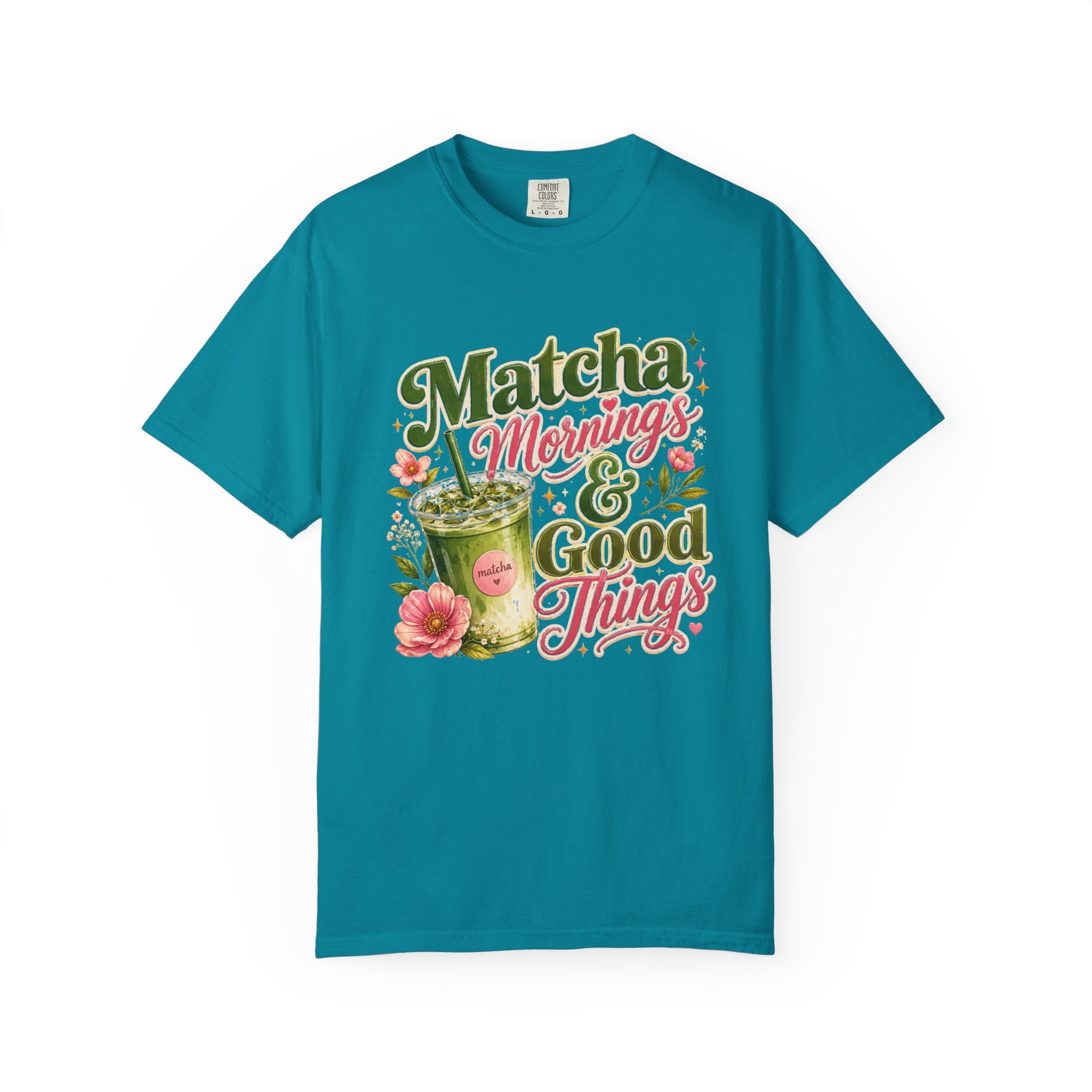 Matcha Mornings & Good Things - Retro Latte Tee