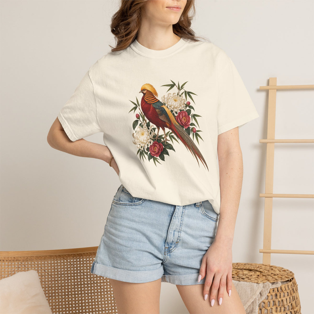Golden Pheasant T-Shirt — Crown of Gold