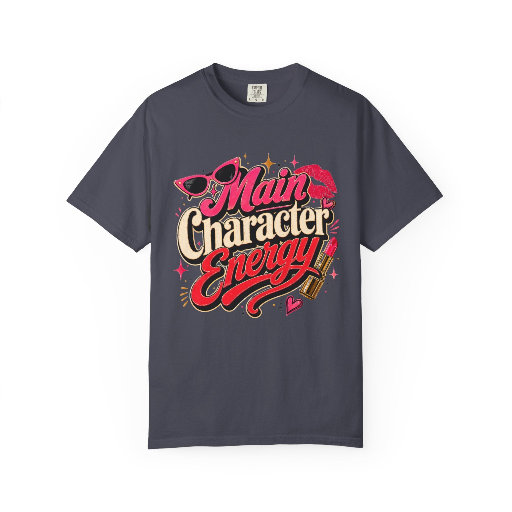 Main Character Energy - Retro Glam Tee