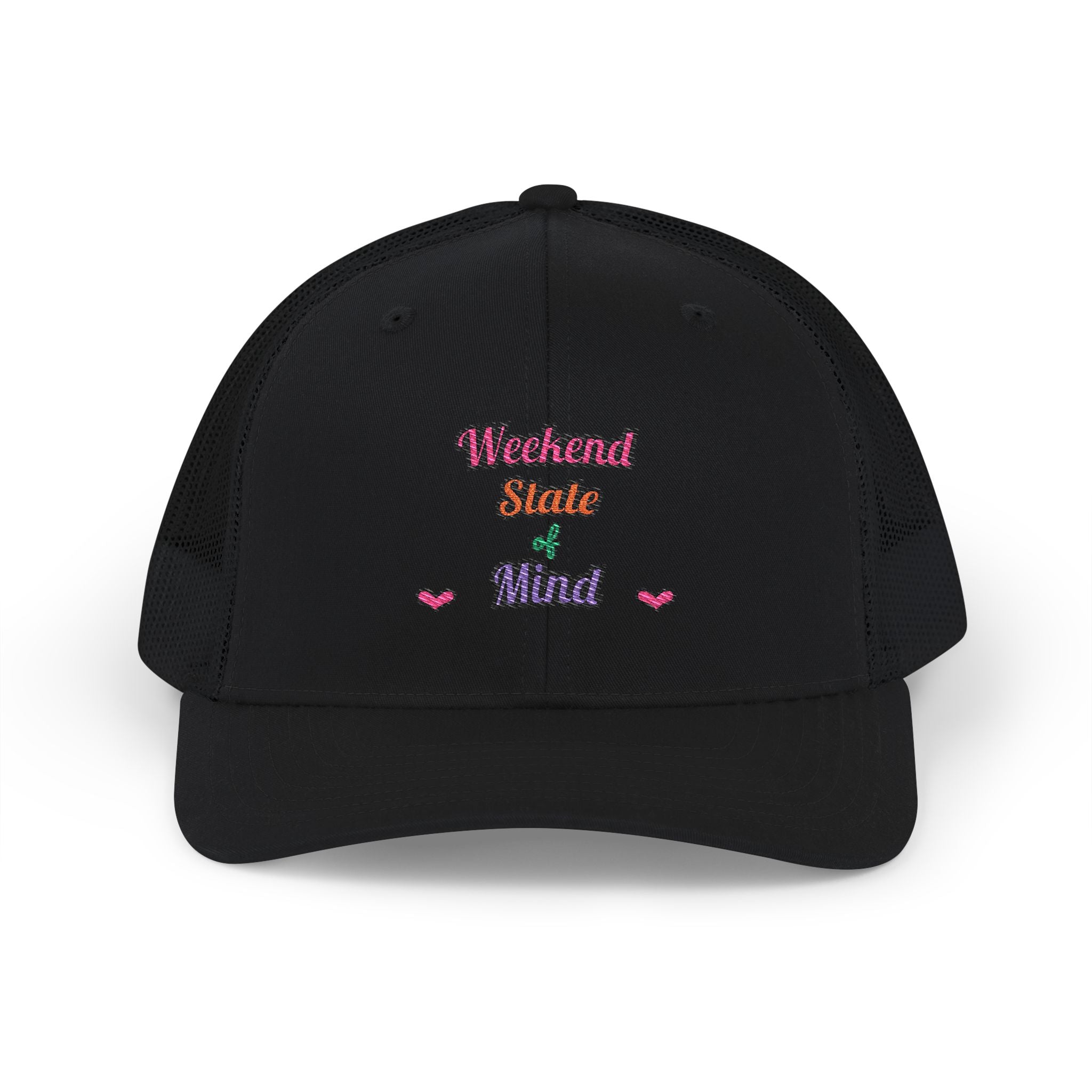 Weekend State of Mind — Embroidered Trucker Hat