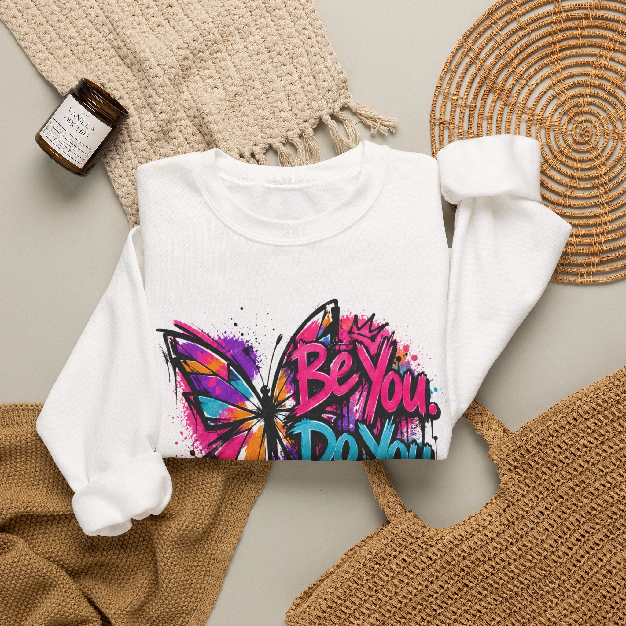 Be You. Do You. For You. — Graffiti Sweatshirt