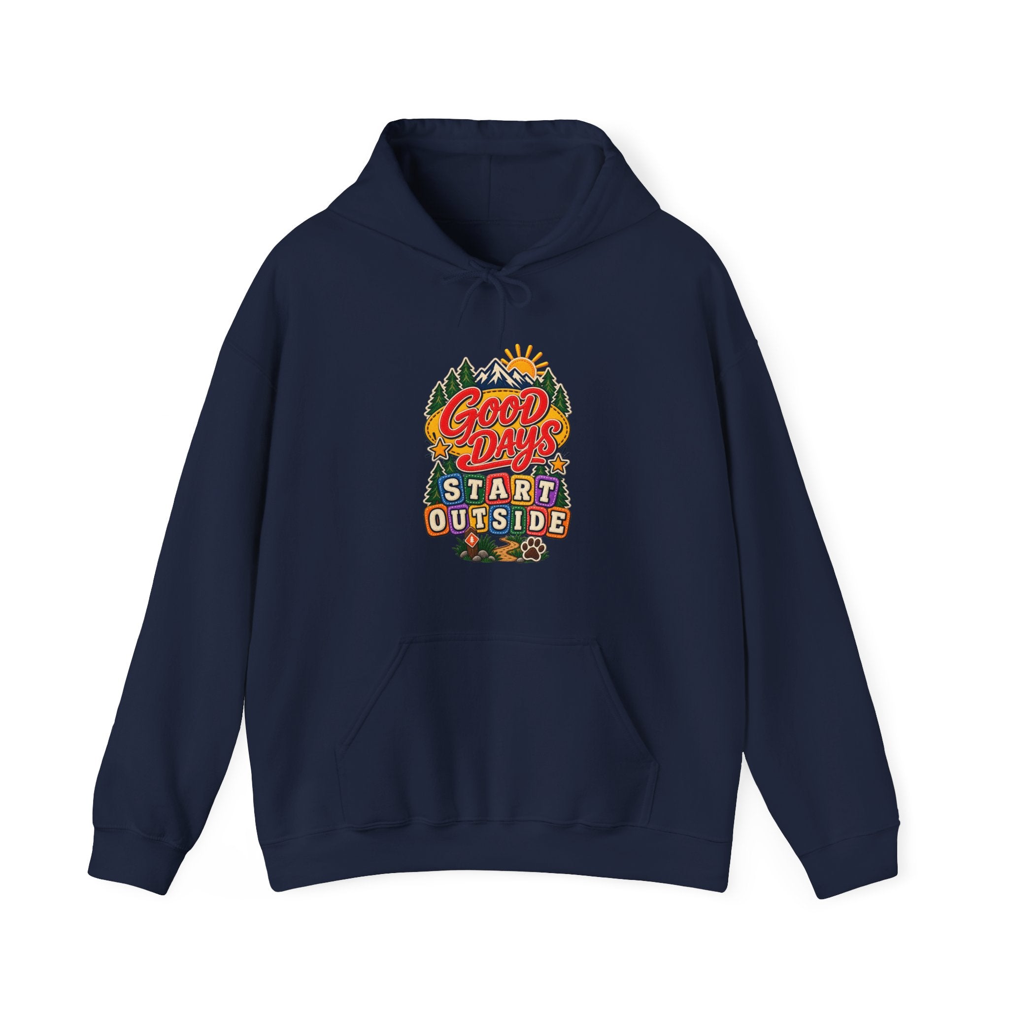 Good Days Start Outside Hoodie — Soft Fleece