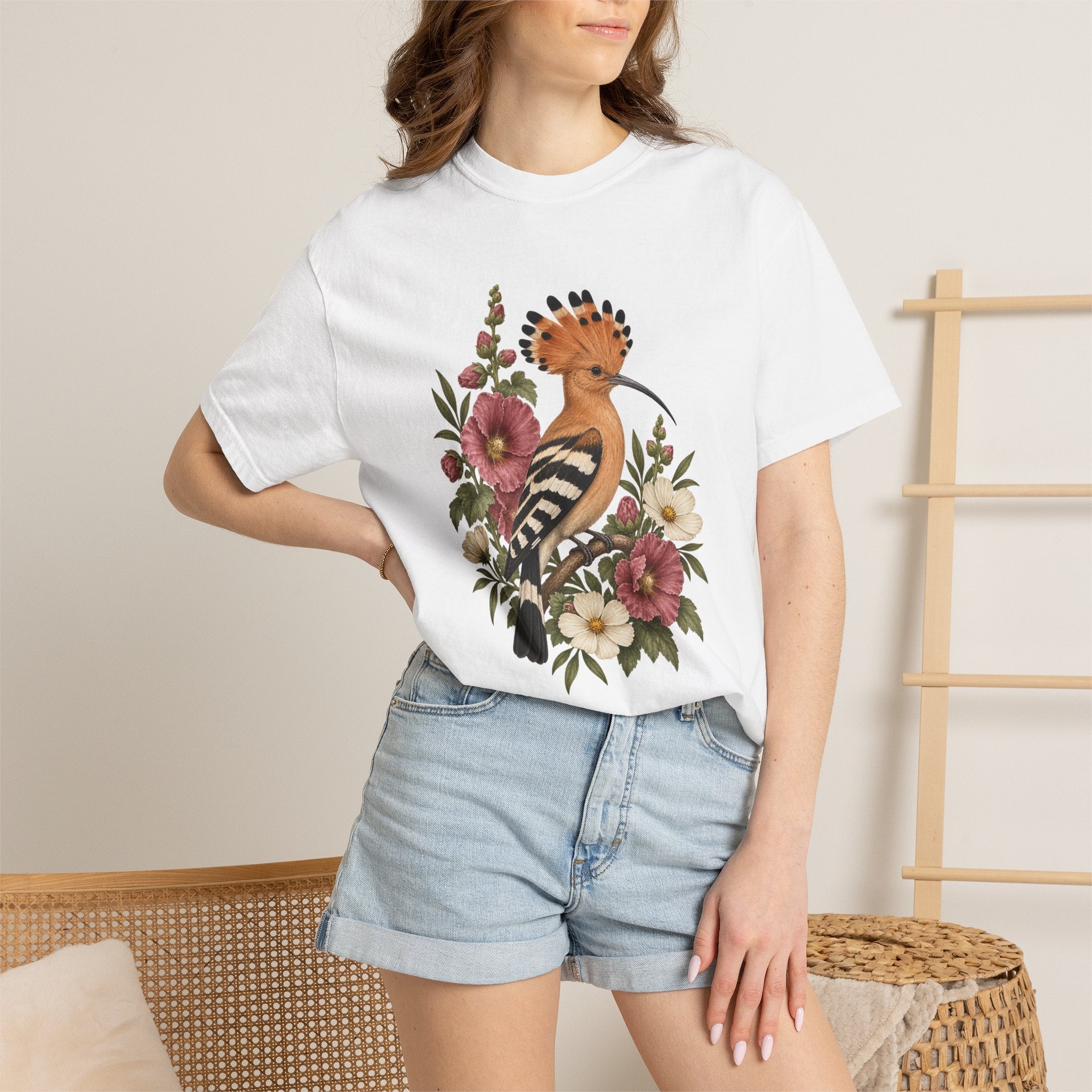 Glasswing Butterfly Scabiosa Tee