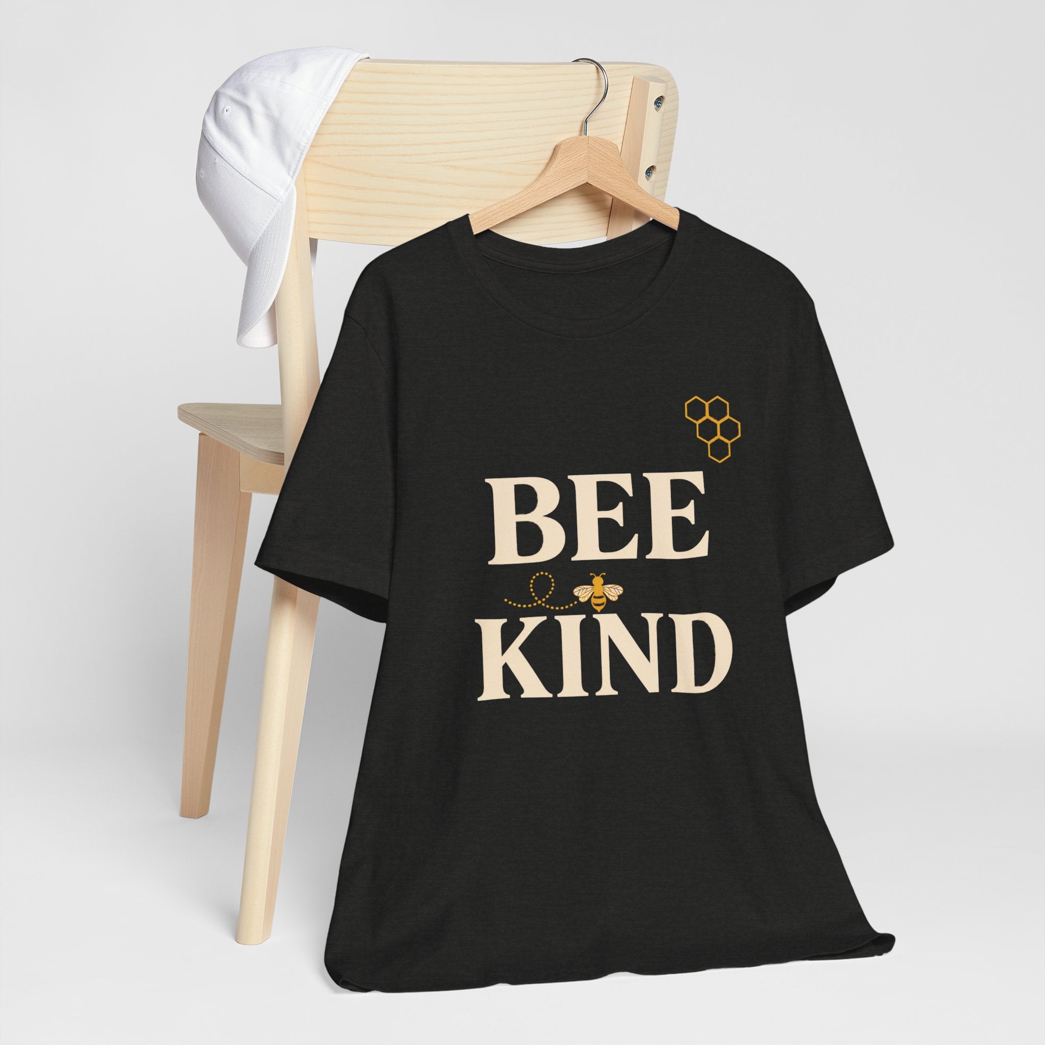 Bee Kind Bumblebee T-Shirt — Garment-Dyed Cotton