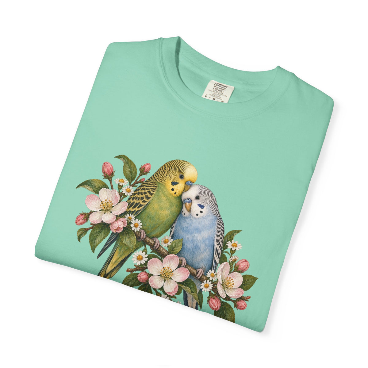 Budgie Parakeet T-Shirt — Where You Perch