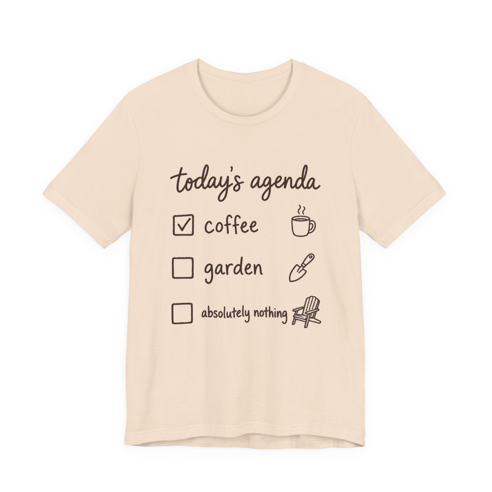 Today's Agenda Botanical T-Shirt