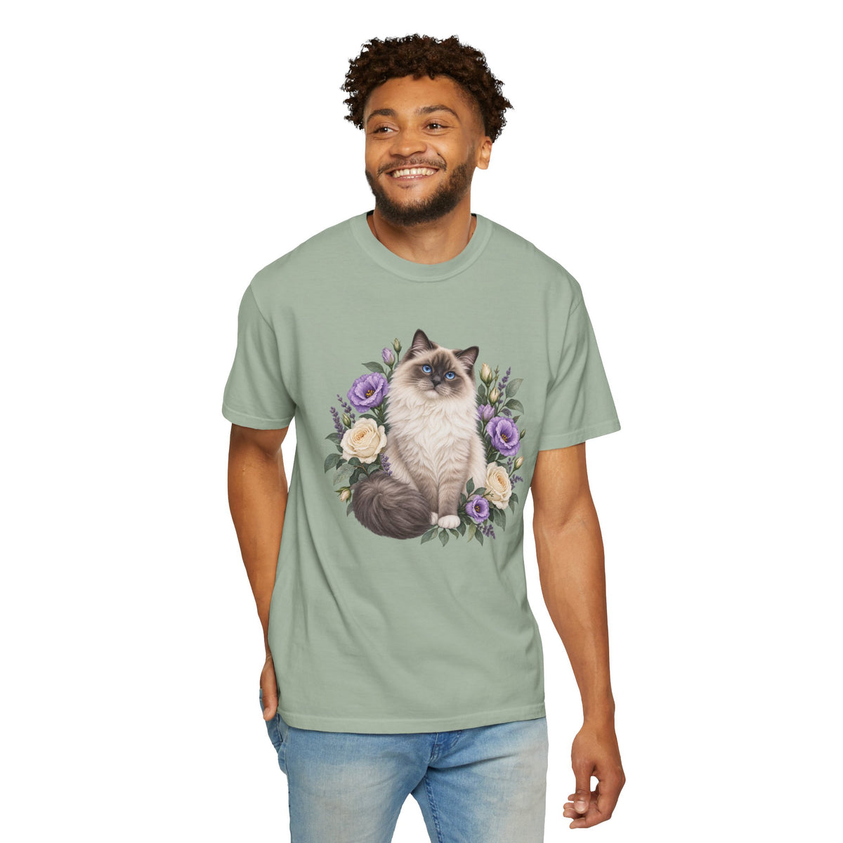 Hoopoe Hollyhock Tee