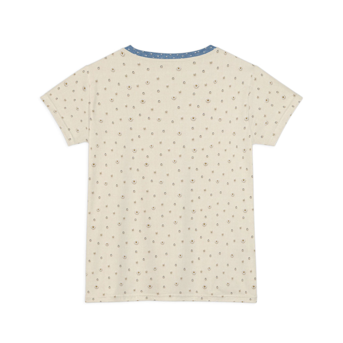 Jeweled Monarch Women's Short Sleeve Shirt (AOP)