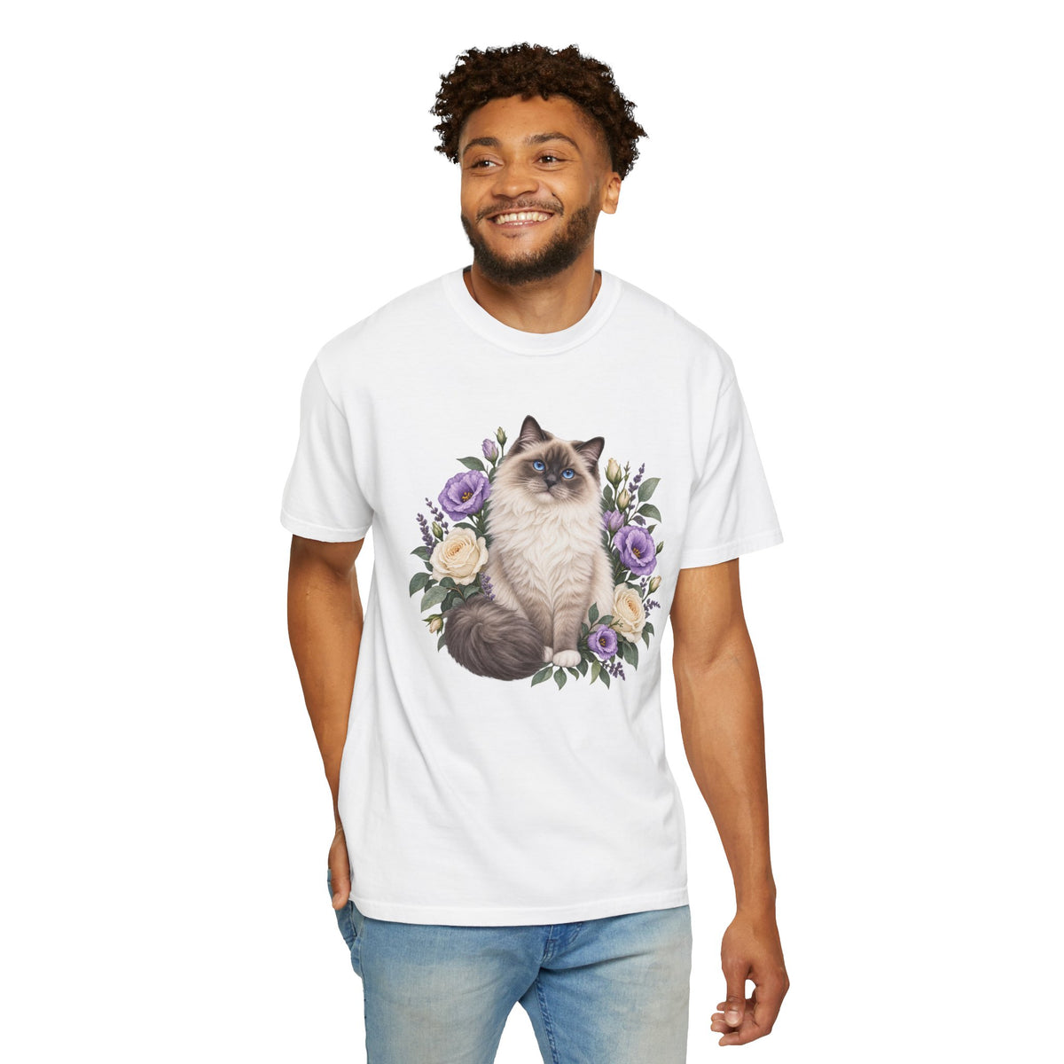Hoopoe Hollyhock Tee