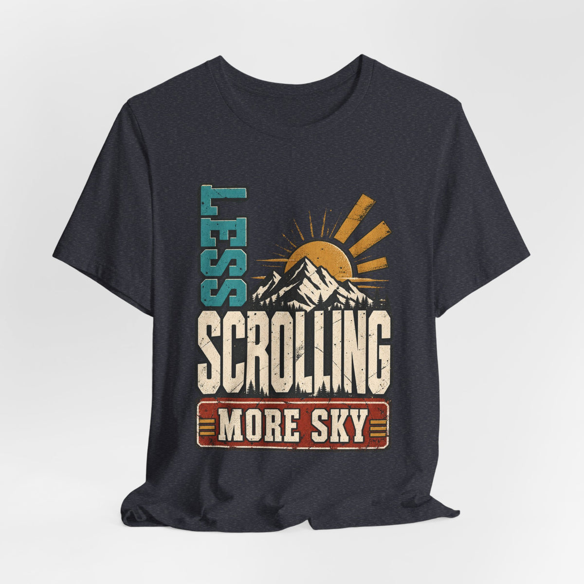Less Scrolling More Sky T-Shirt