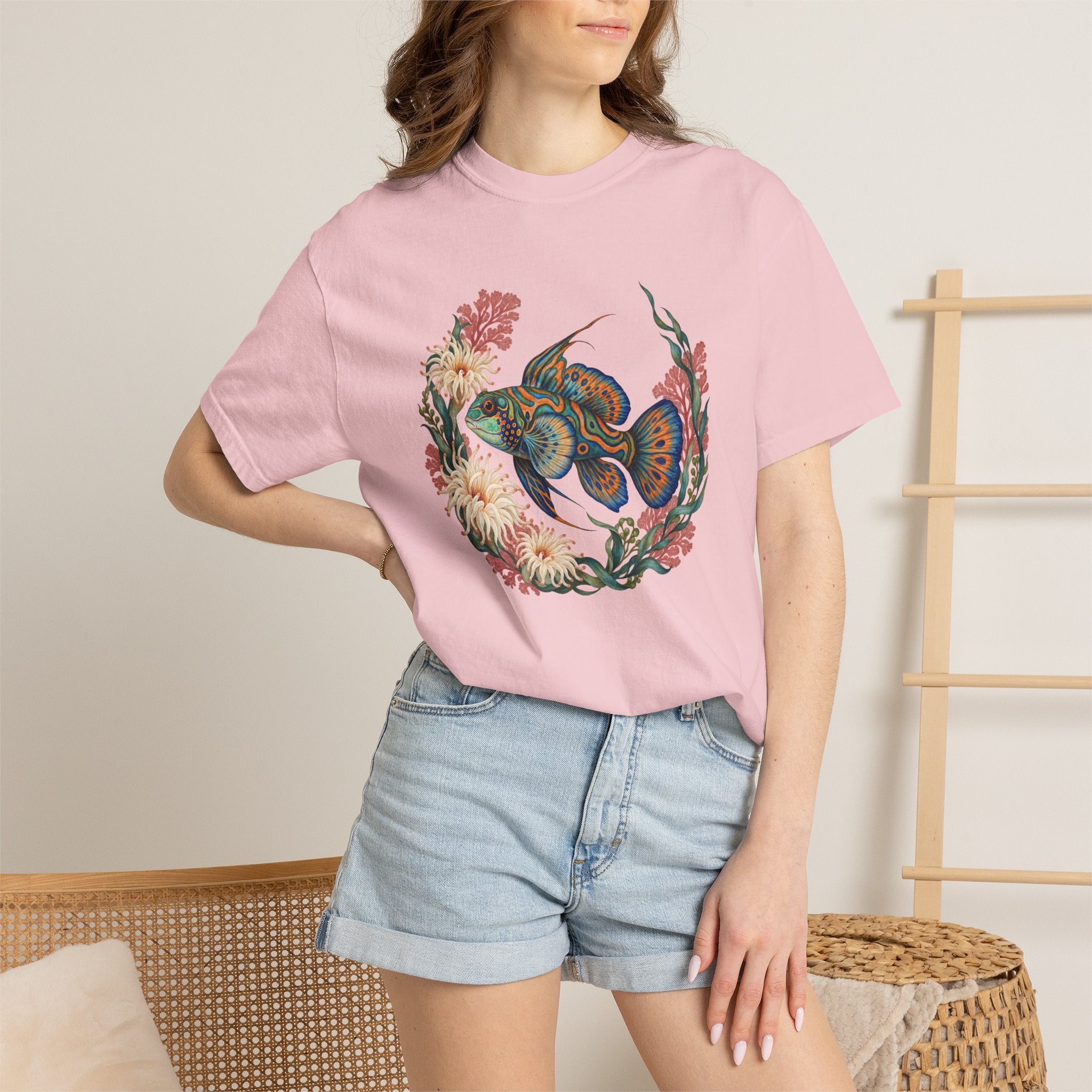Bernese Mountain Dog Peony Tee