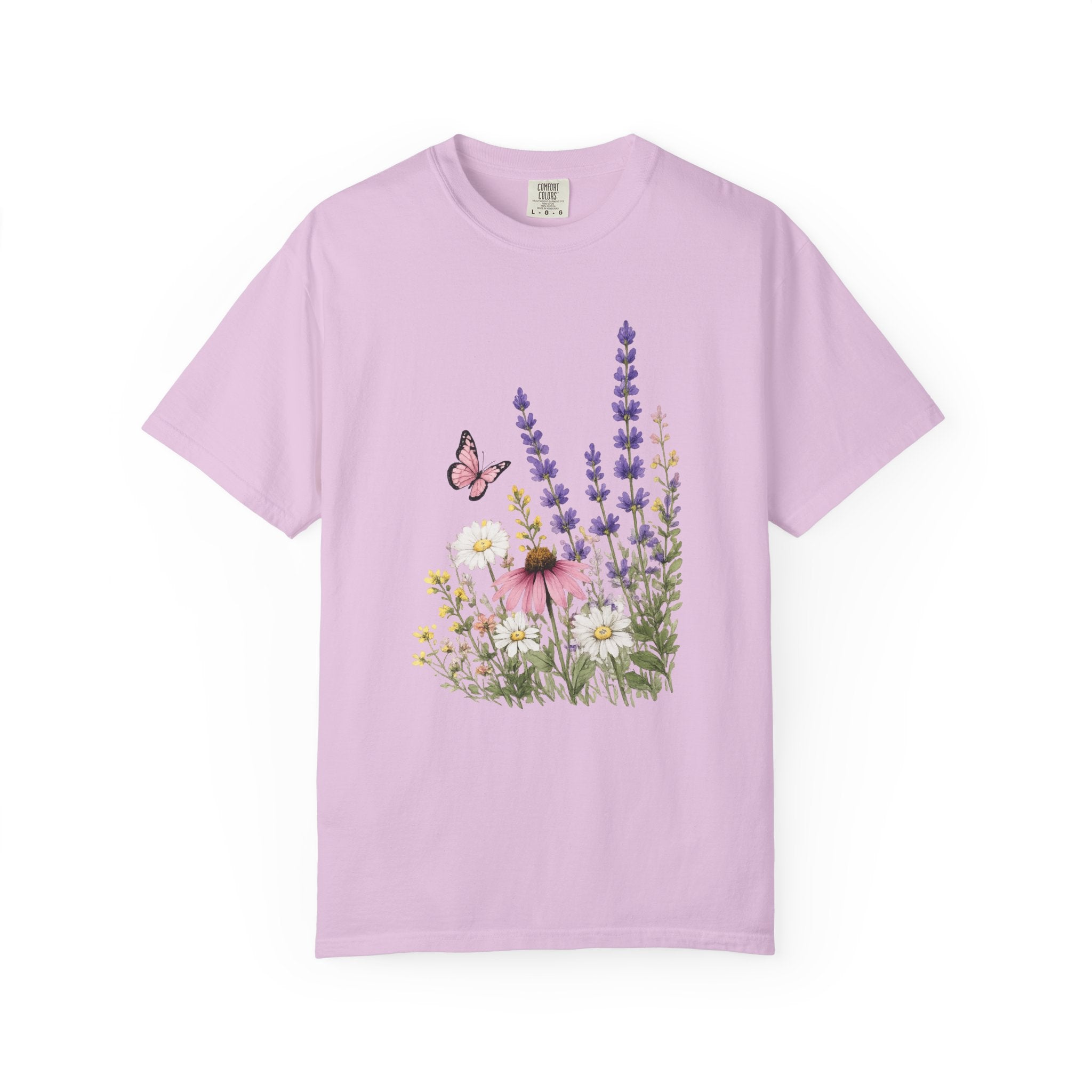 Wildflower Meadow — Botanical Butterfly Tee