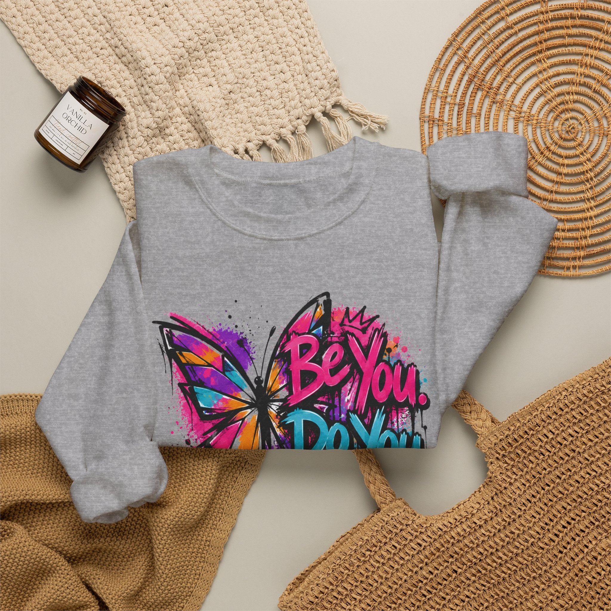 Be You. Do You. For You. — Graffiti Sweatshirt