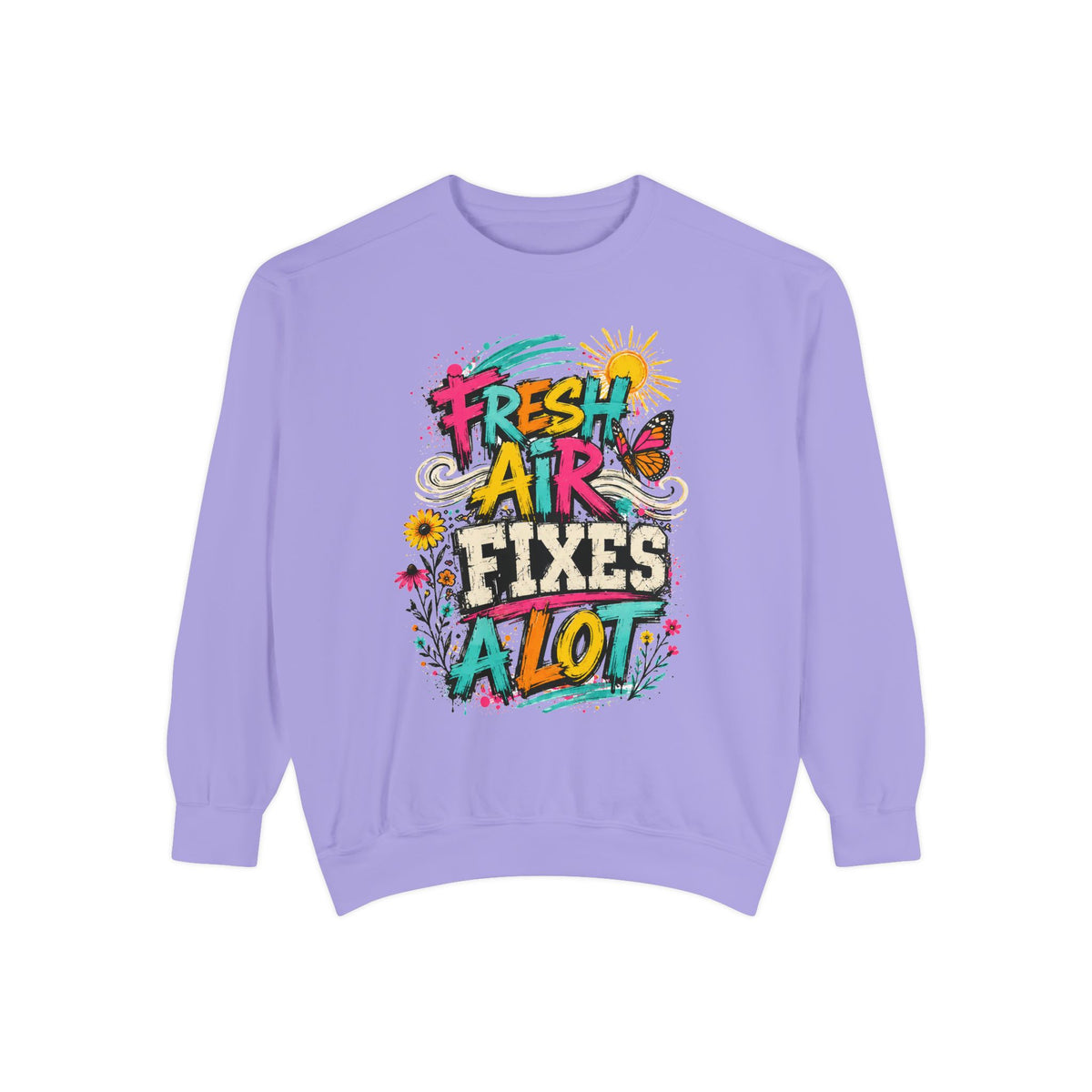 Fresh Air Fixes a Lot Sweatshirt