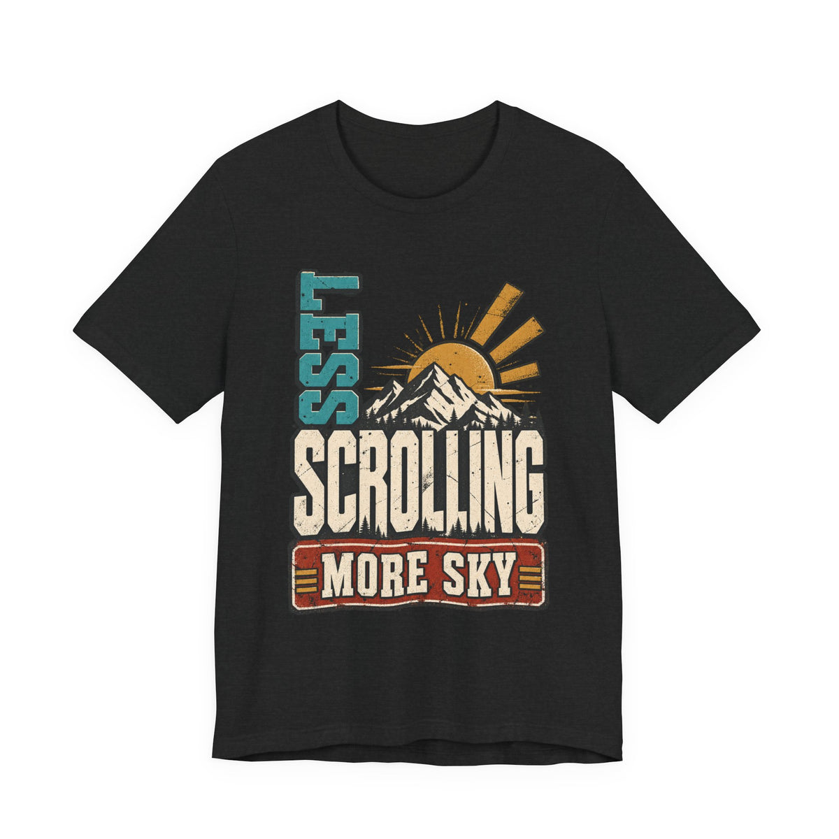 Less Scrolling More Sky T-Shirt