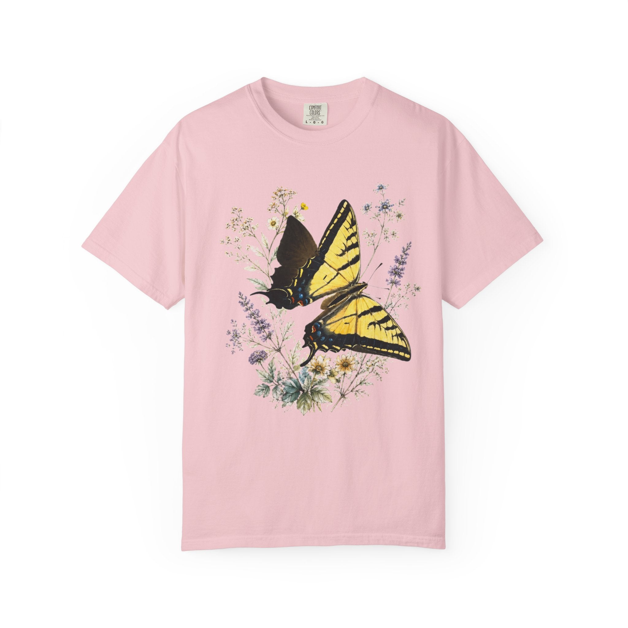 Swallowtail Butterfly - Botanical Wildflower Tee
