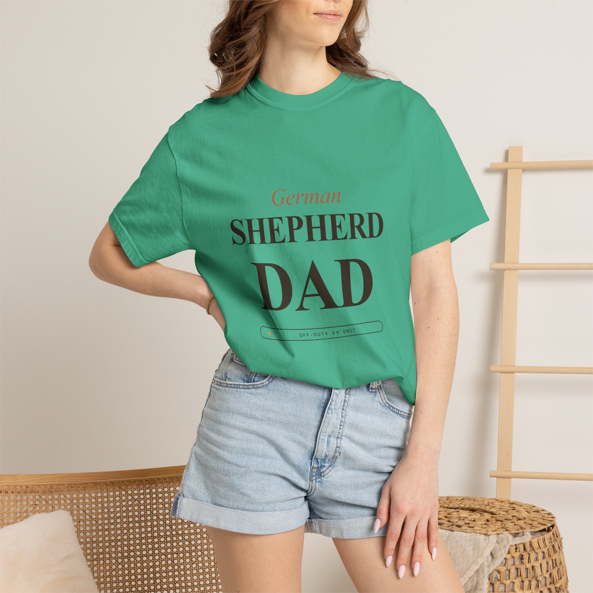 Off-Duty K9 Unit - German Shepherd Dad