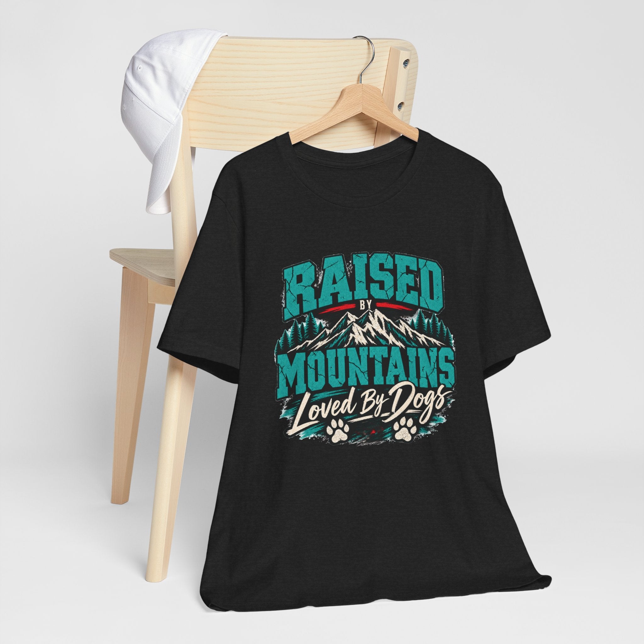 Raised by Mountains T-Shirt — Garment-Dyed Cotton