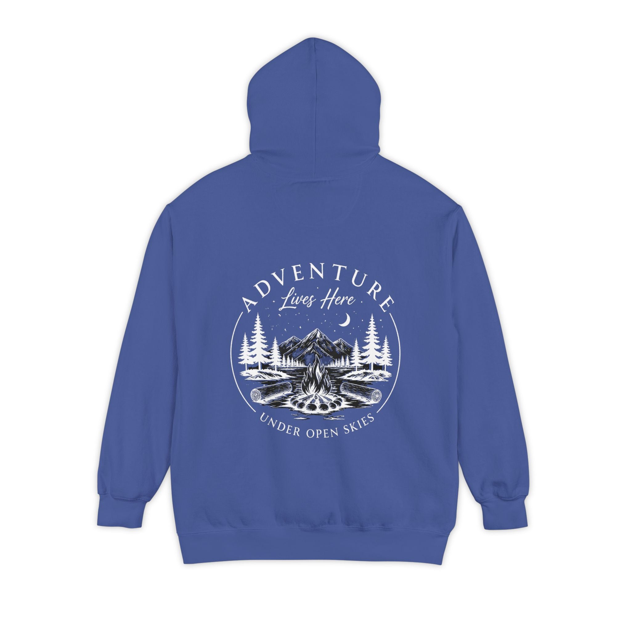 The Adventure Lives Here Campfire Hoodie