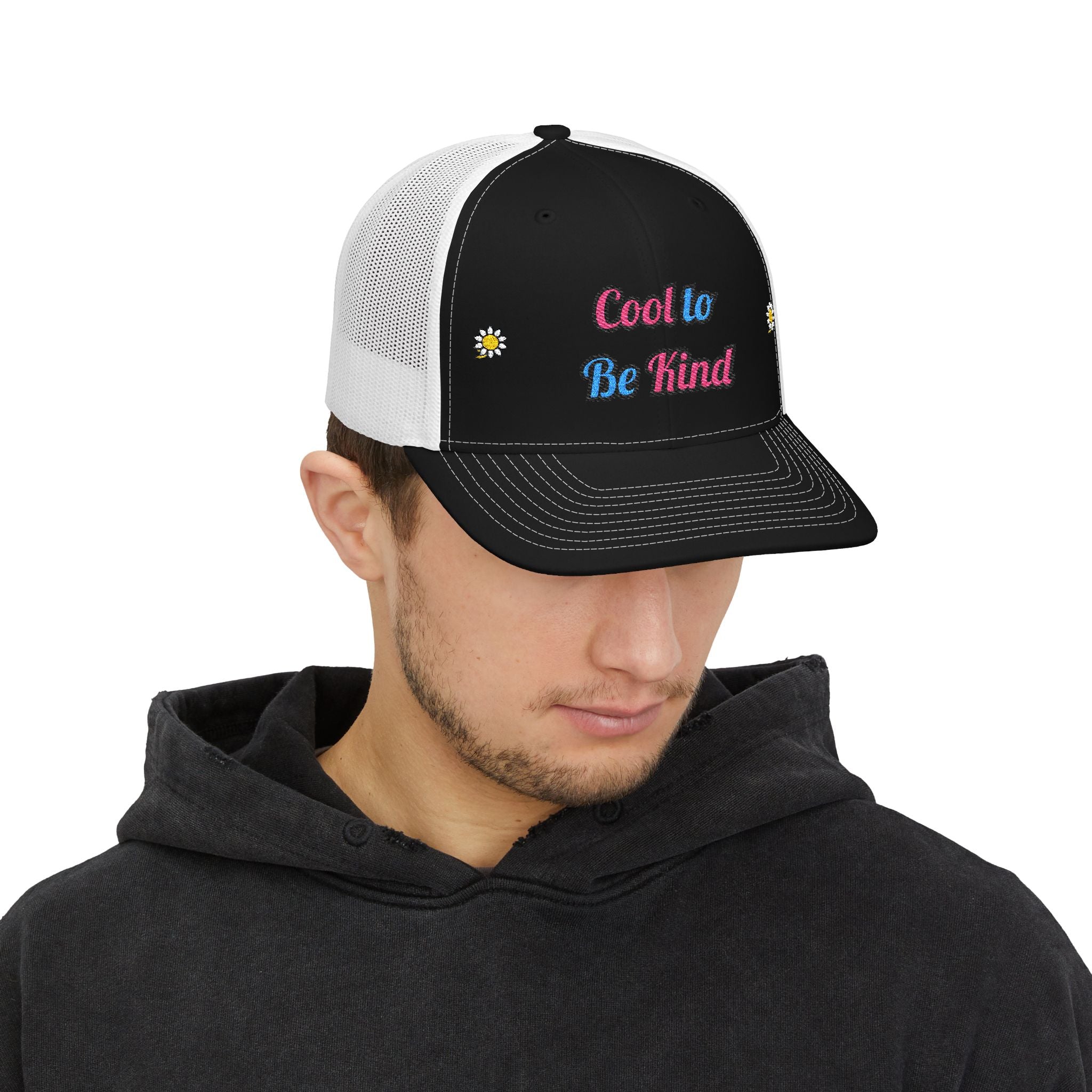 Cool to Be Kind — Embroidered Trucker Hat