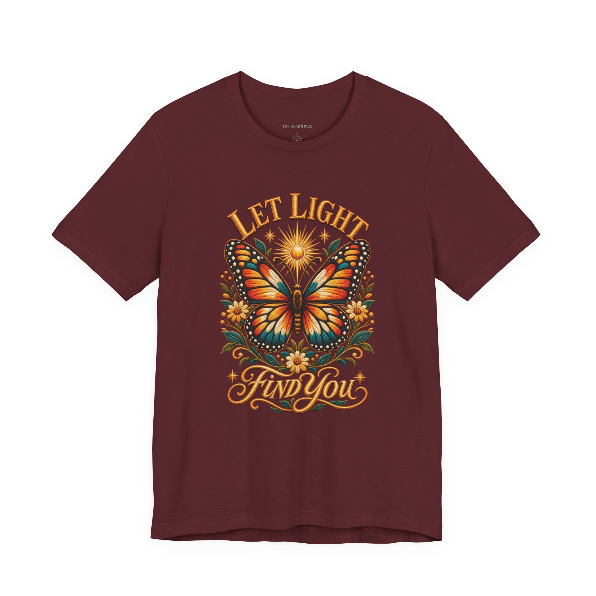 Let Light Find You T-Shirt — Garment-Dyed Cotton