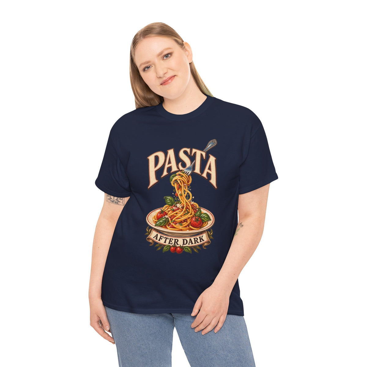 Pasta After Dark Late Night Cooking T-Shirt