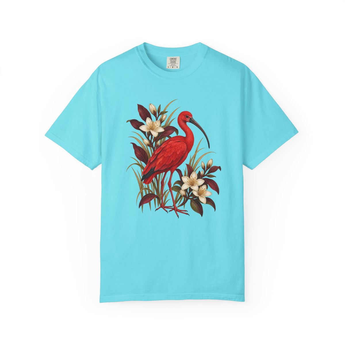 Scarlet Ibis T-Shirt — A Flame Among Flowers