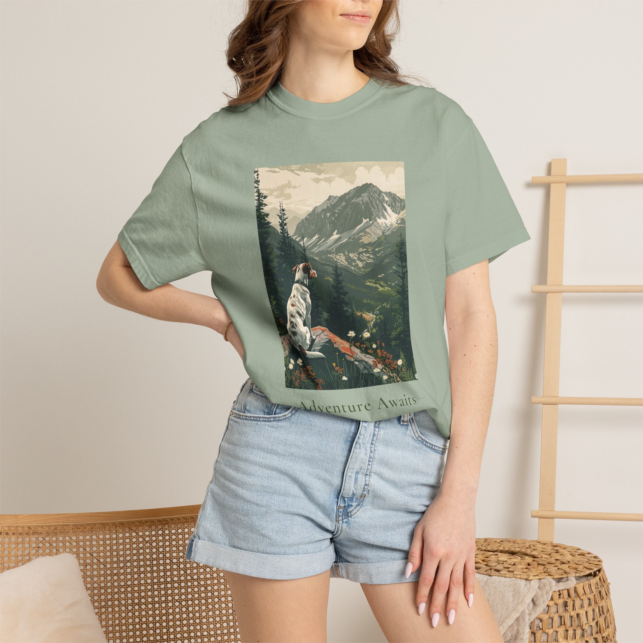 Adventure Awaits - National Park Dog Tee