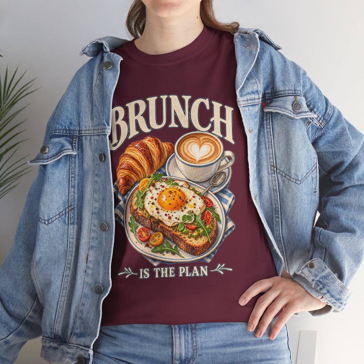 Brunch Is the Plan Funny Brunch T-Shirt