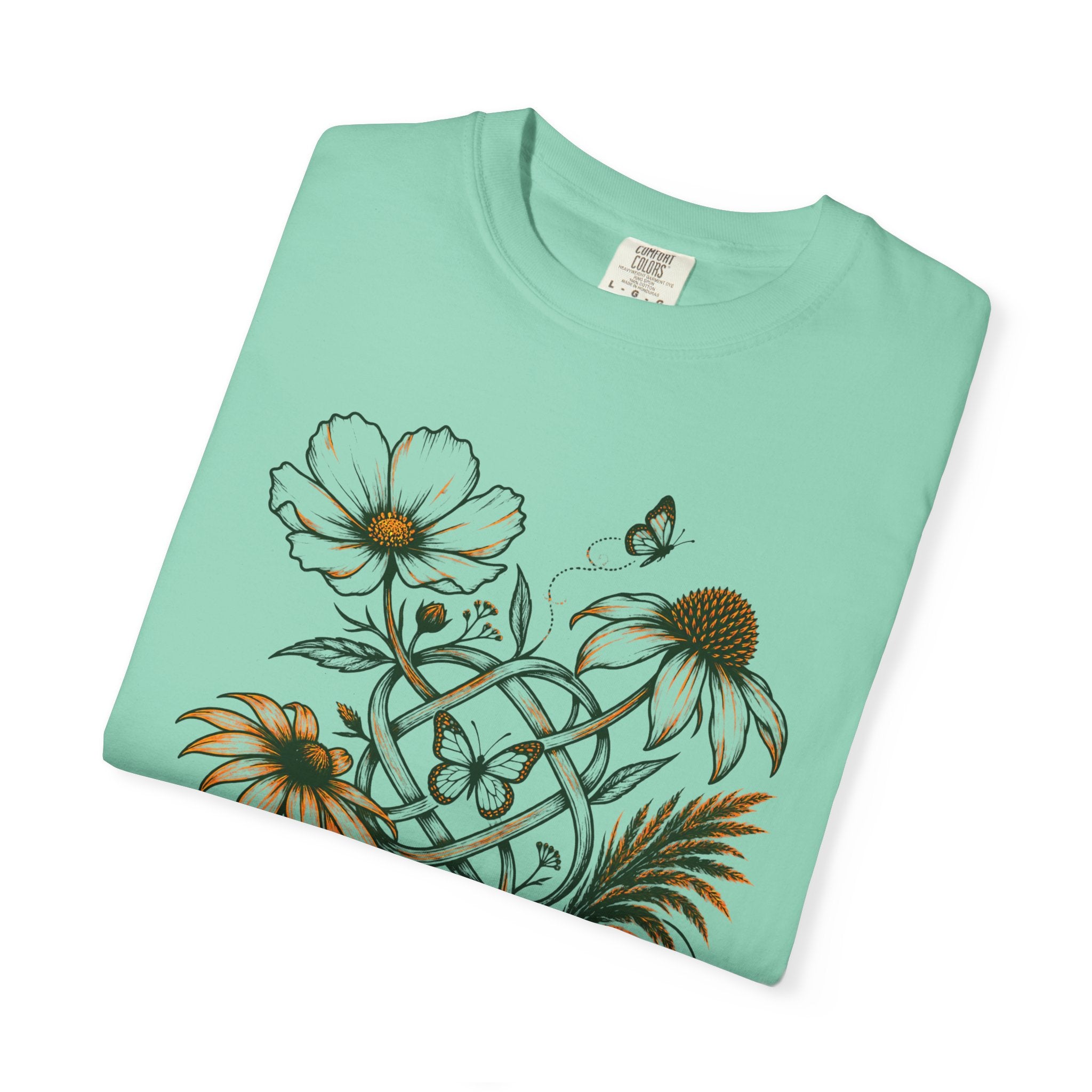 Wildflower Love Knot Botanical T-Shirt