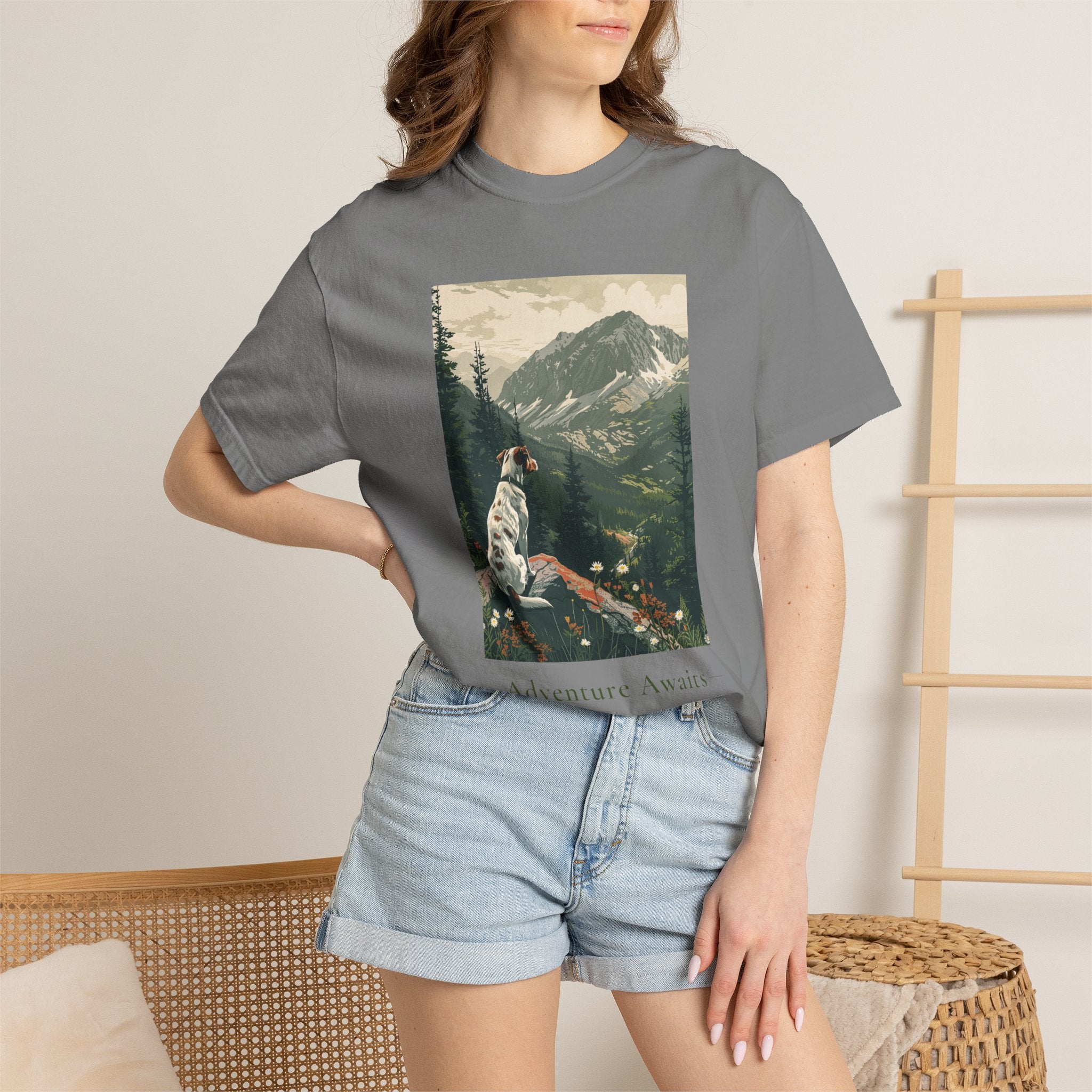 Adventure Awaits - National Park Dog Tee