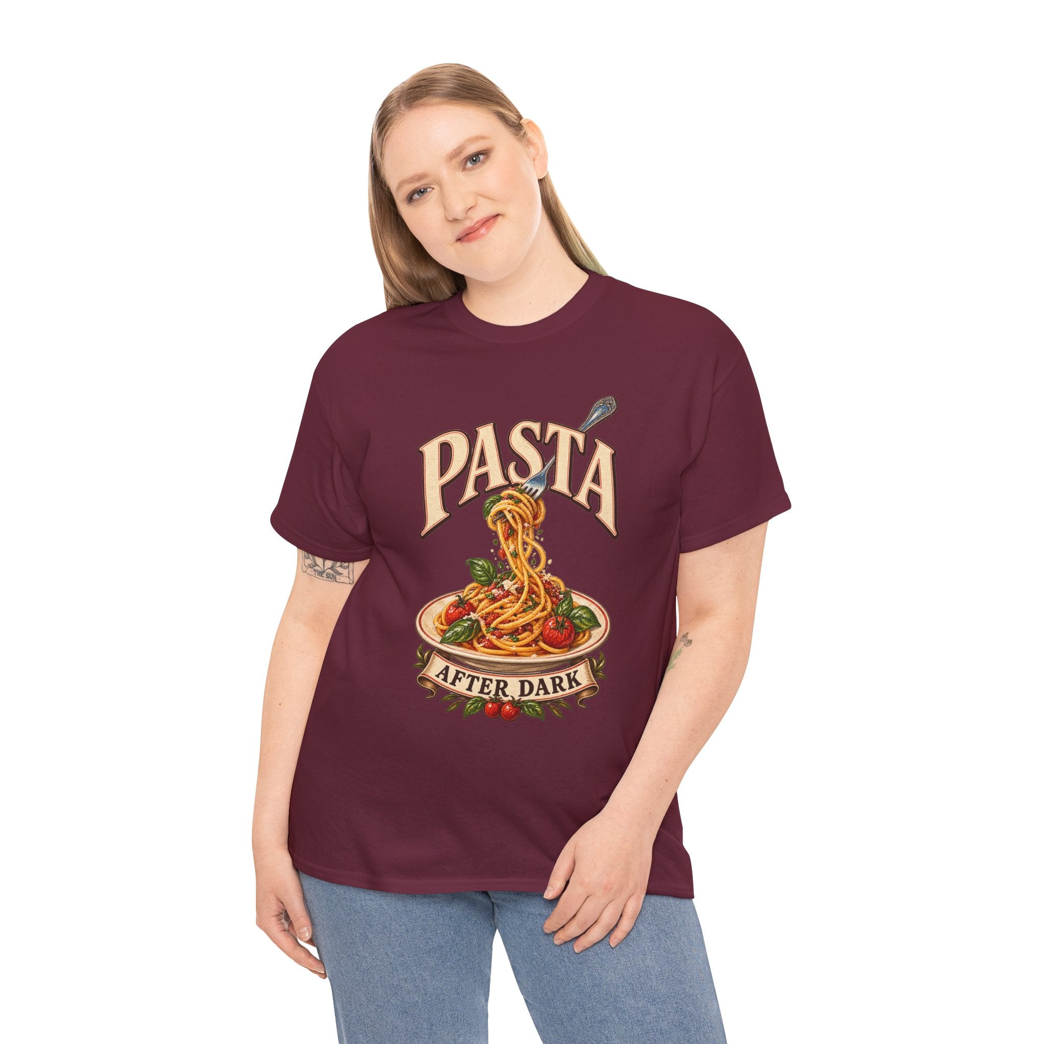 Pasta After Dark Late Night Cooking T-Shirt