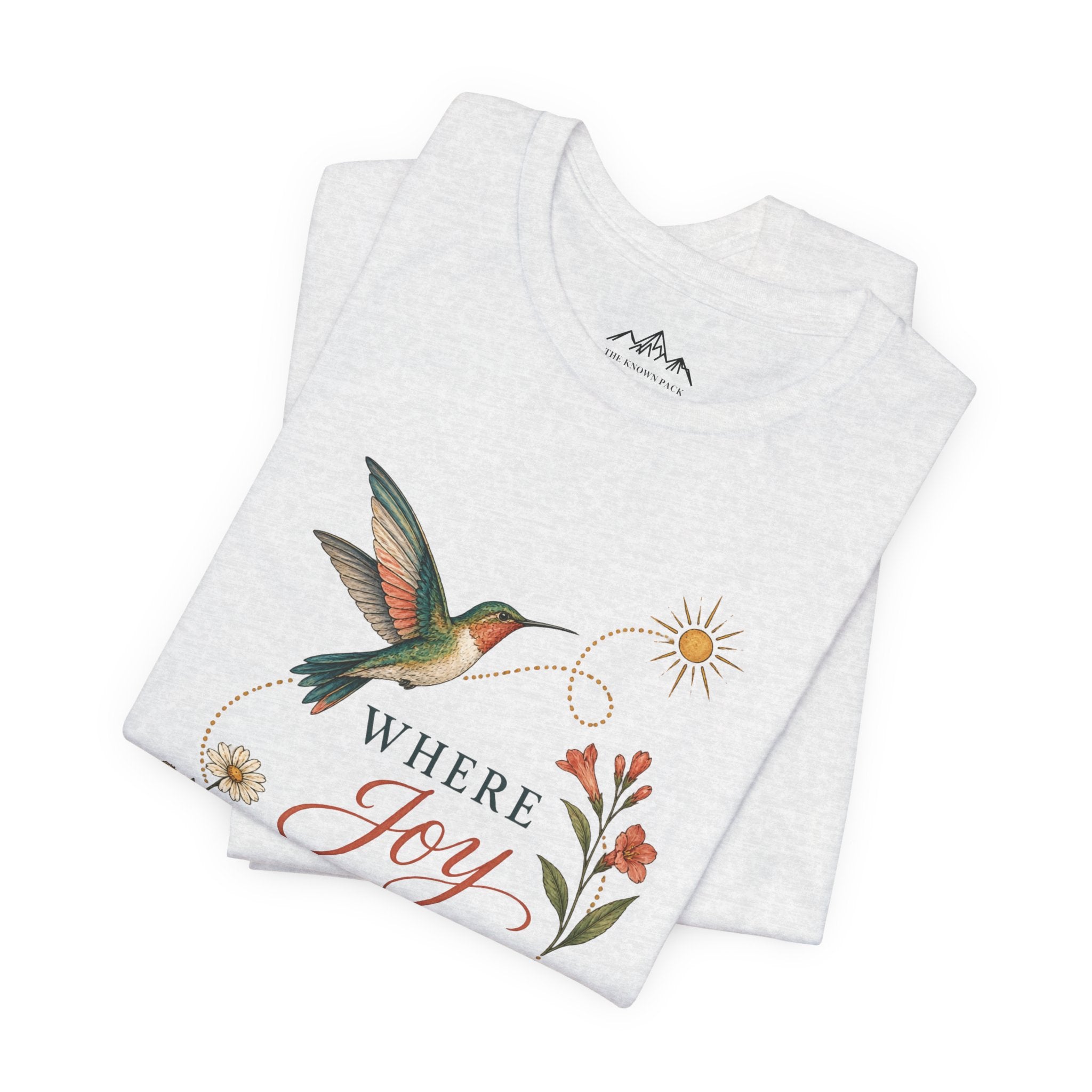 Where Joy Leads Follow T-Shirt — Soft Everyday Cotton