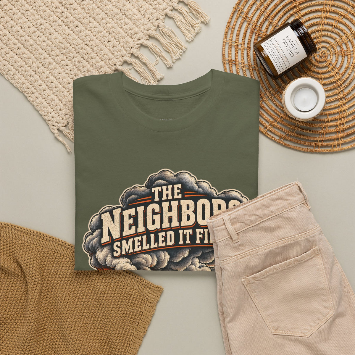 The Neighbors Smelled It First BBQ T-Shirt