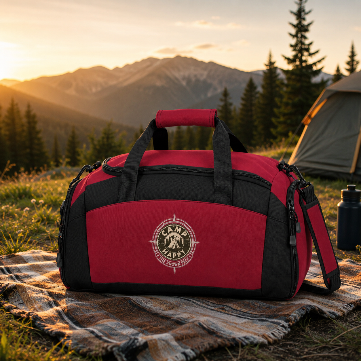 The Known Pack Camping Bag — Camp Happy Weekender Duffel