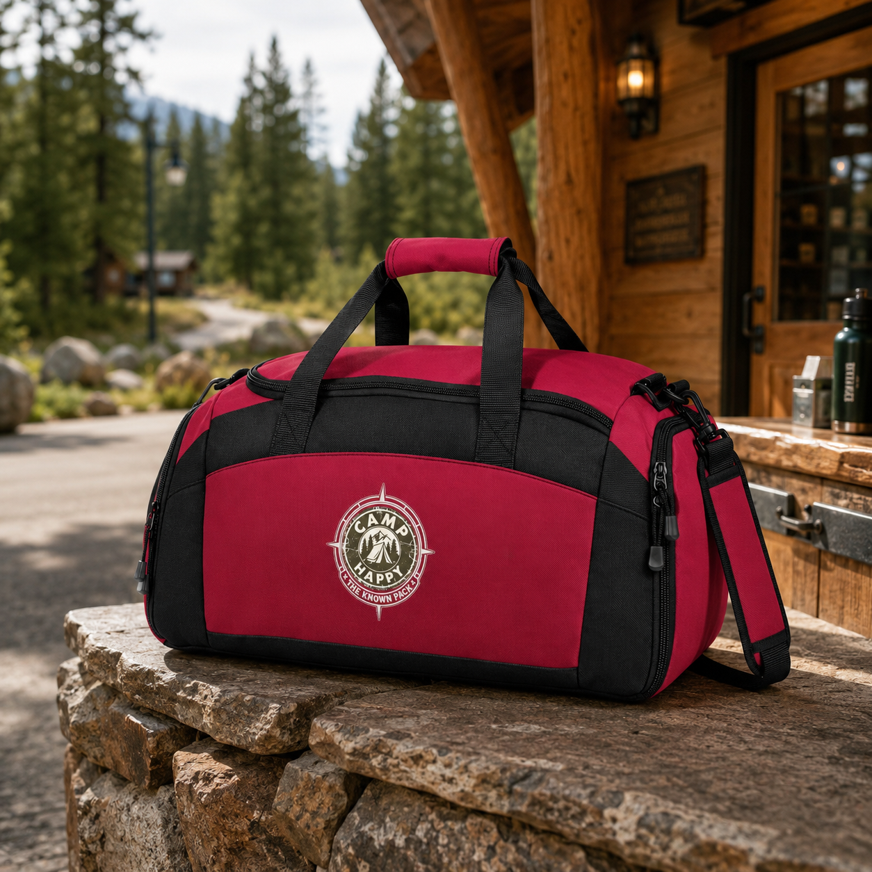 The Known Pack Camping Bag — Camp Happy Weekender Duffel