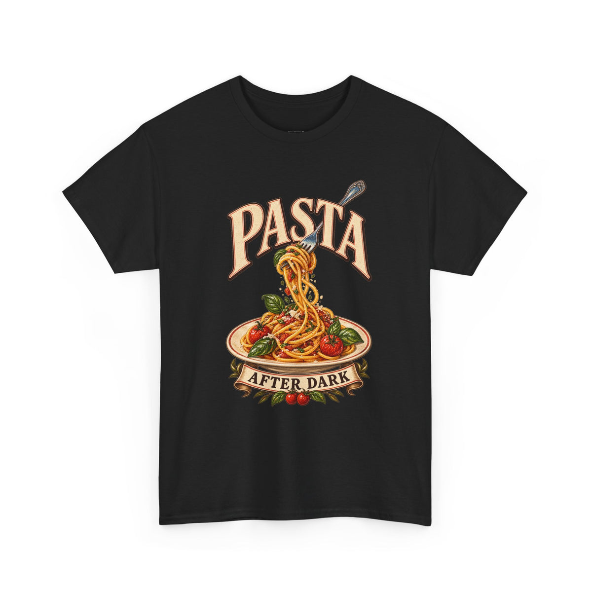 Pasta After Dark Late Night Cooking T-Shirt