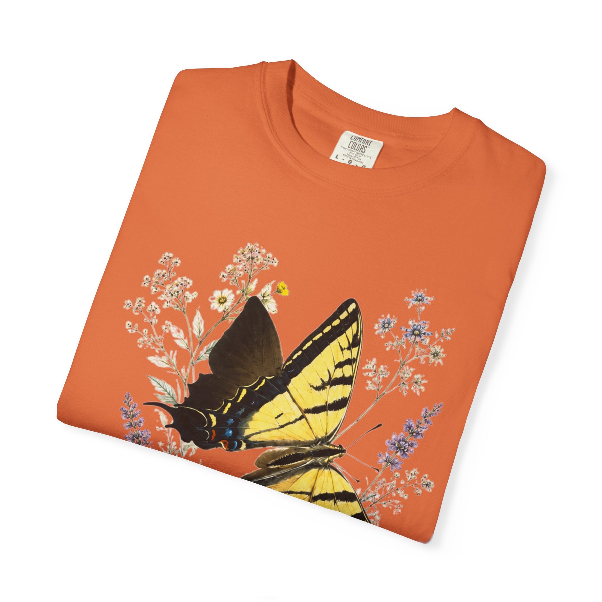 Swallowtail Butterfly - Botanical Wildflower Tee