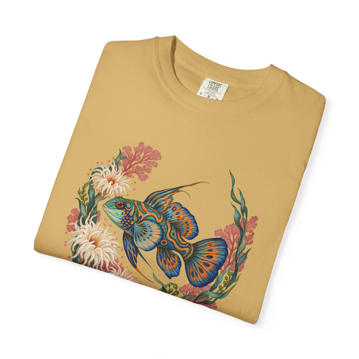 Reef Royalty — Blue & Orange Reef Fish T-Shirt