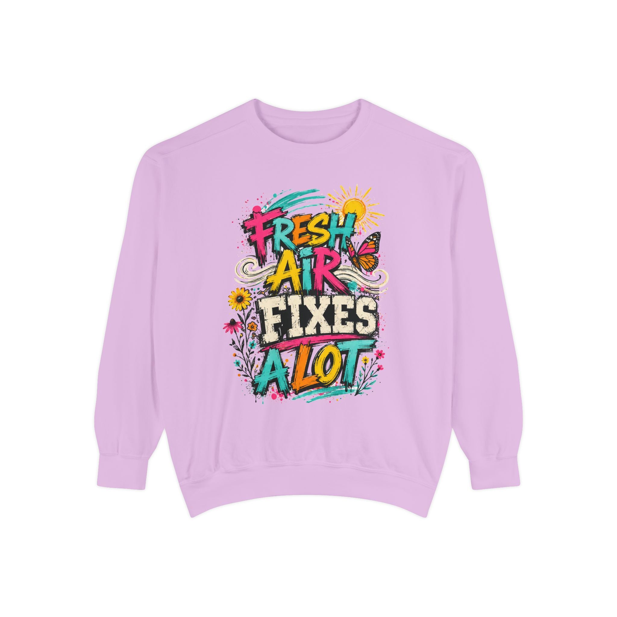 Fresh Air Fixes a Lot Sweatshirt