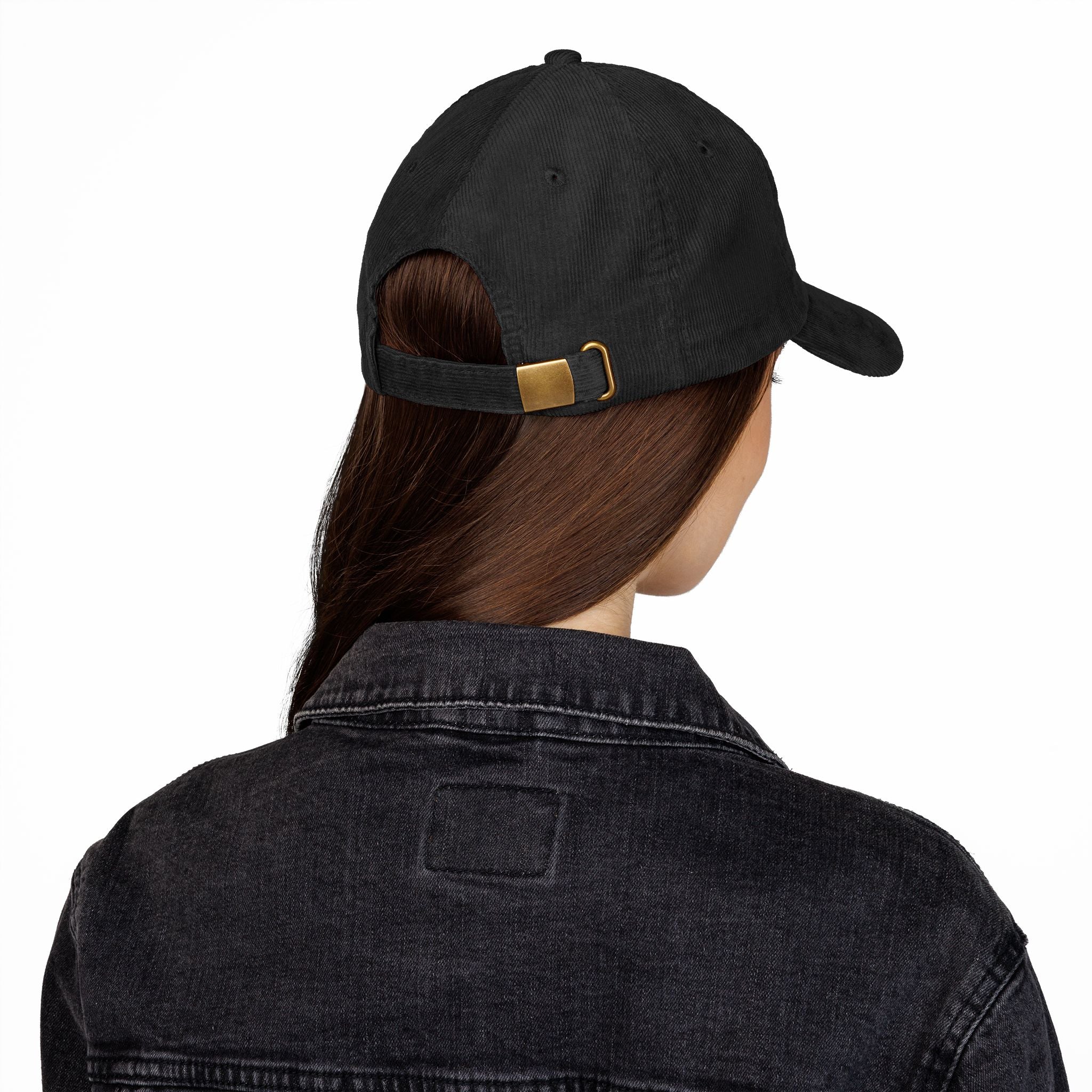 Wildflower Sprig — Embroidered Corduroy Hat
