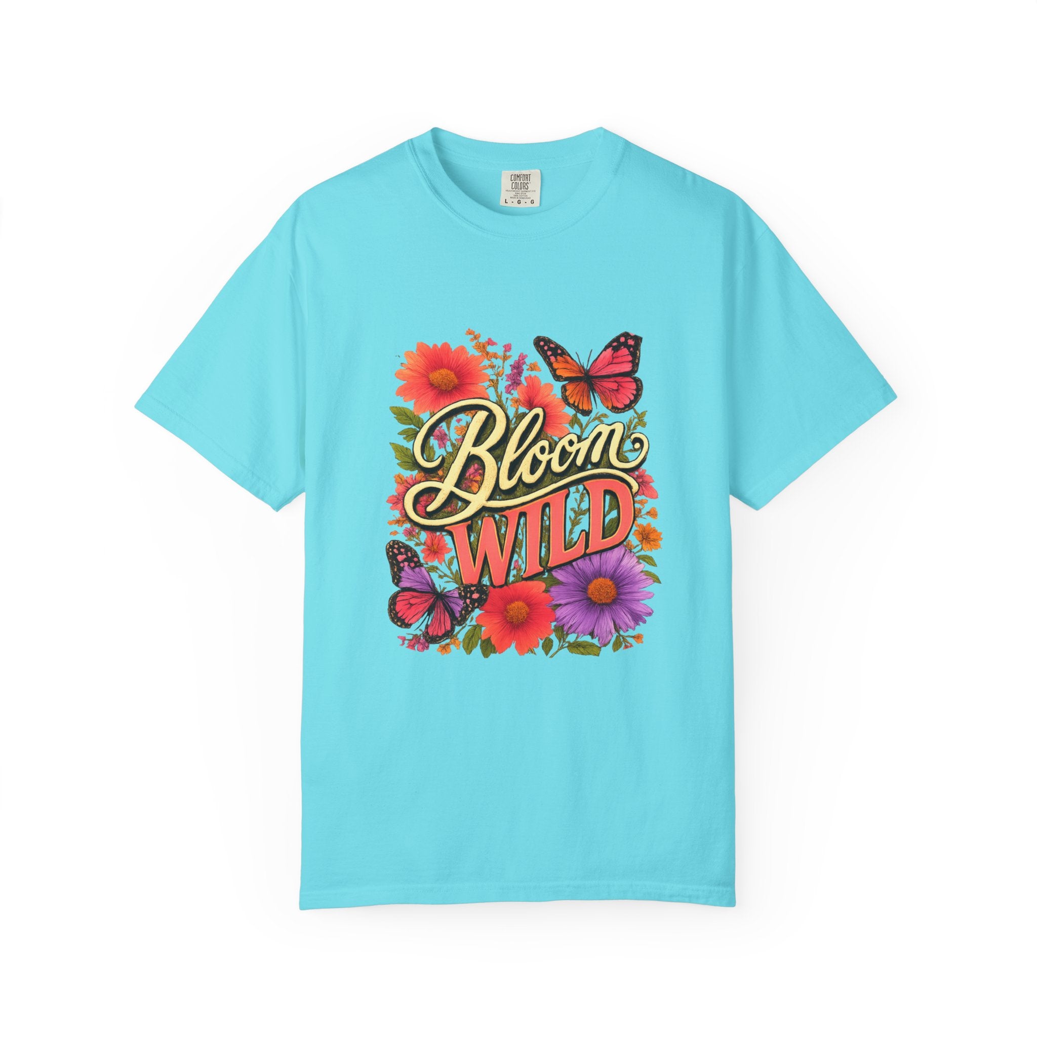 Bloom Wild - Vibrant Butterfly Wildflower Tee