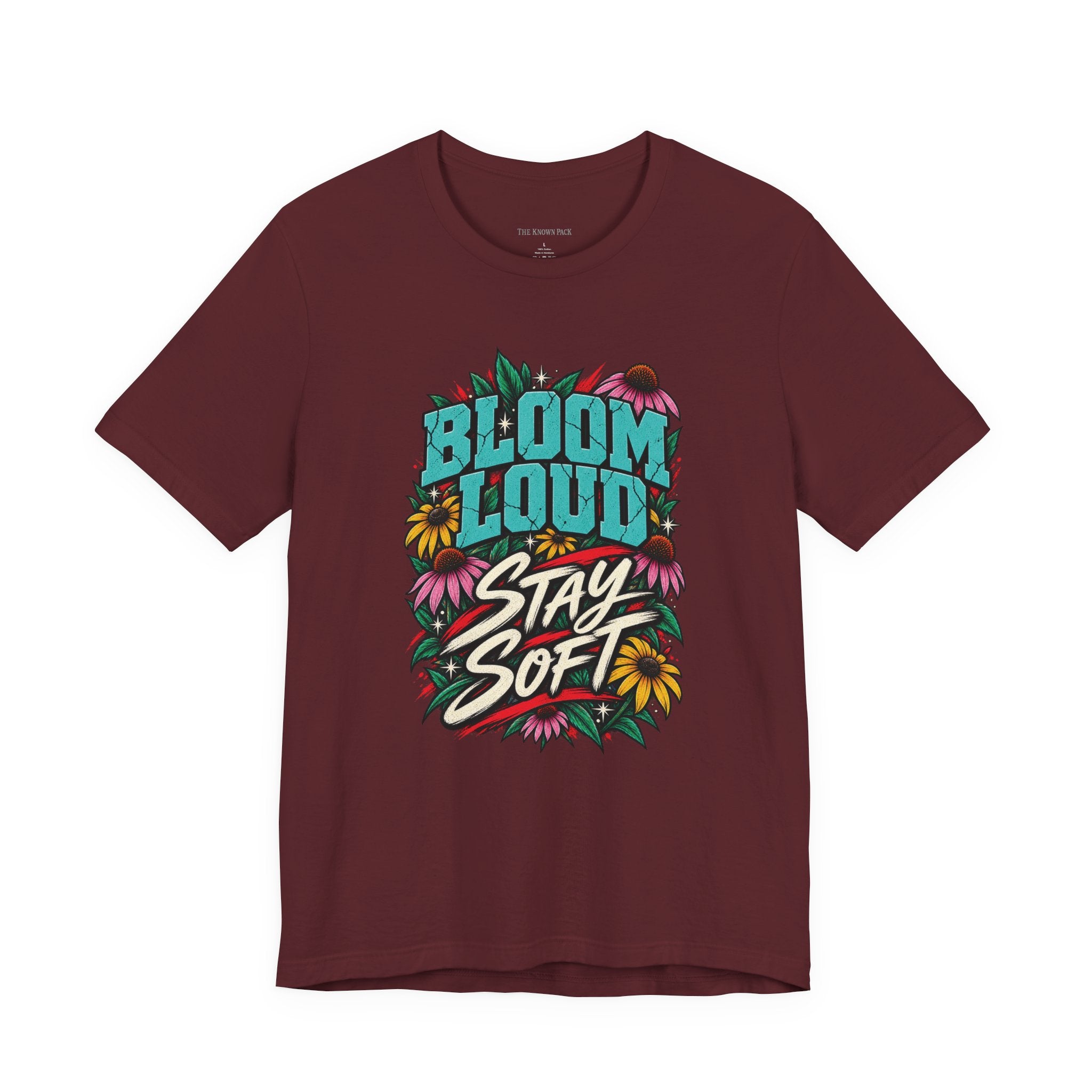 Bloom Loud Floral T-Shirt — Garment-Dyed Cotton