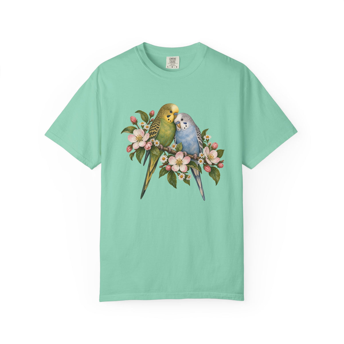 Budgie Parakeet T-Shirt — Where You Perch