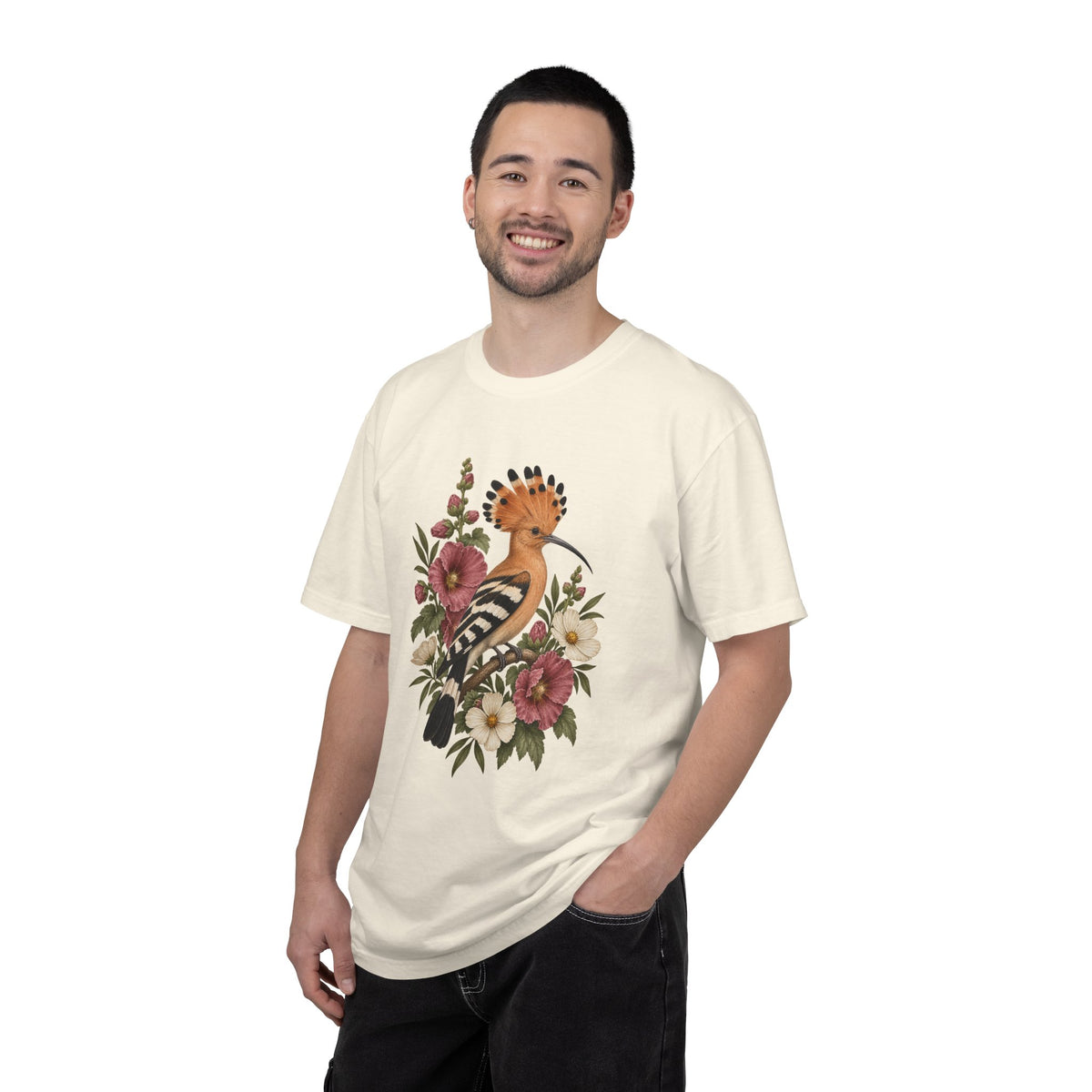 Glasswing Butterfly Scabiosa Tee