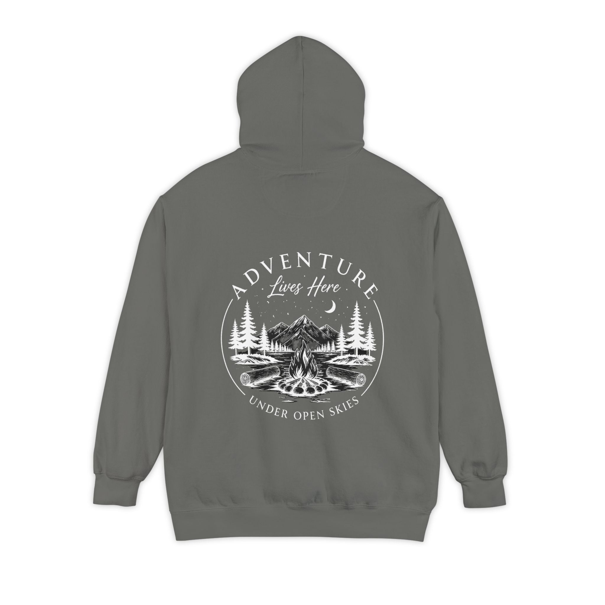The Adventure Lives Here Campfire Hoodie