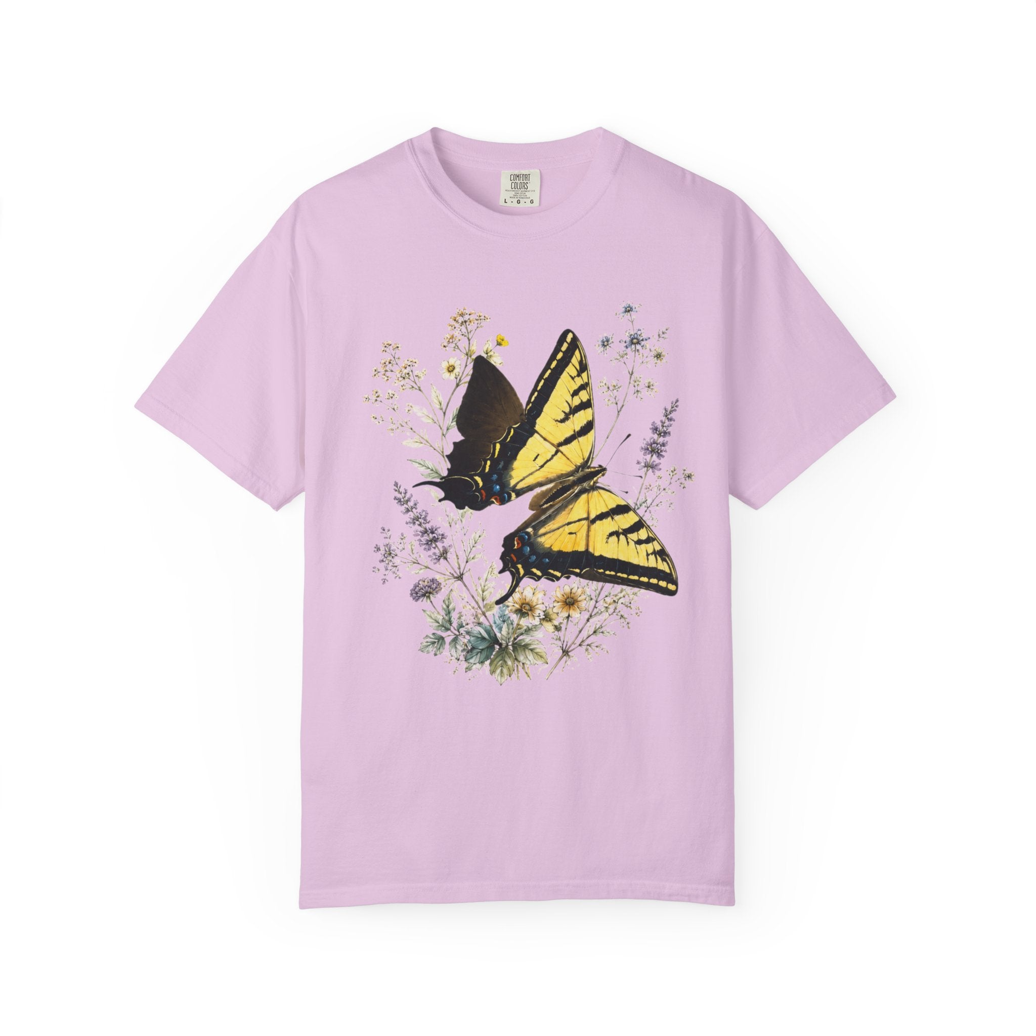 Swallowtail Butterfly - Botanical Wildflower Tee
